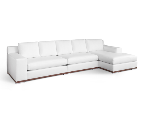 White Sofa by Custom Furniture Designer Patricia Gray